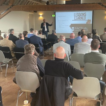 Security sessie over droge voeten en fraudebestrijding